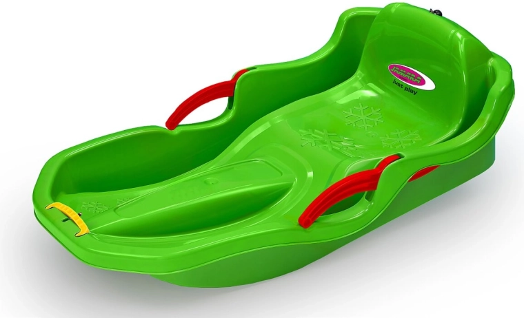 Bob Snow Play Comfort 80 cm verde cu frâne de mână