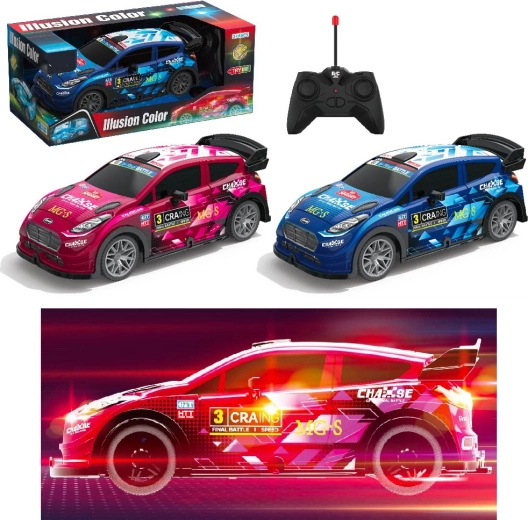 Mașină RC de curse 1:22 cu lumini LED – Sparkys