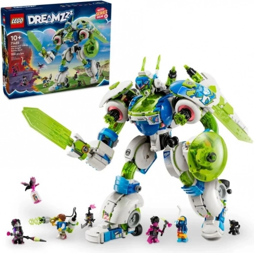 Lego DREAMZzz mech cavalerul Mateo și Z-Blob 3‑în‑1 set de construcție pentru copii 10+