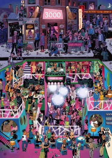 Puzzle Heye Disco 3000 – 1000 piese