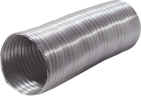 Conductă flexibilă din aluminiu, diametru 150 mm, lungime 230–1000 mm