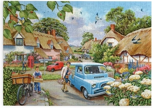 HOP Puzzle Dimineață proaspătă 500 de piese mari