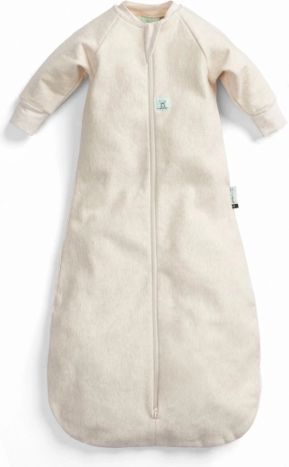 ErgoPouch sac de dormit pentru copii cu mâneci din jerseu organic Oatmeal Marle, 8–24 luni, 8–14 kg, 1 TOG