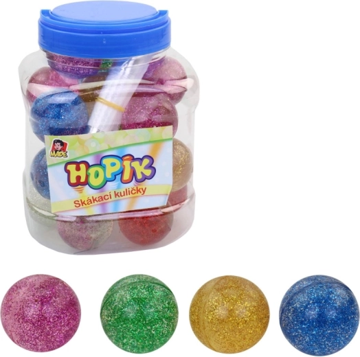 Minge săltăreață sclipitoare 45 mm