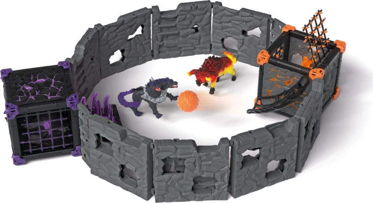 Schleich Eldrador creatures arenă battlecave lavă x piatră