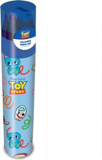 Toy Story set de creioane colorate în tub