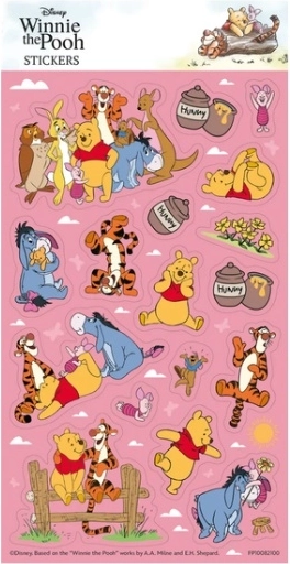 Autocolante CCG Winnie the Pooh pe folie (F2)