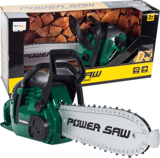 Ferăstrău cu lanț electric pentru copii – jucărie