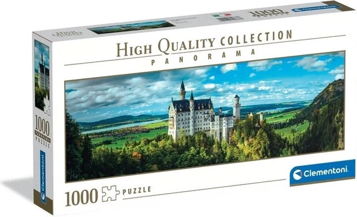 Puzzle panoramic Clementoni 1000 de piese Neuschwanstein