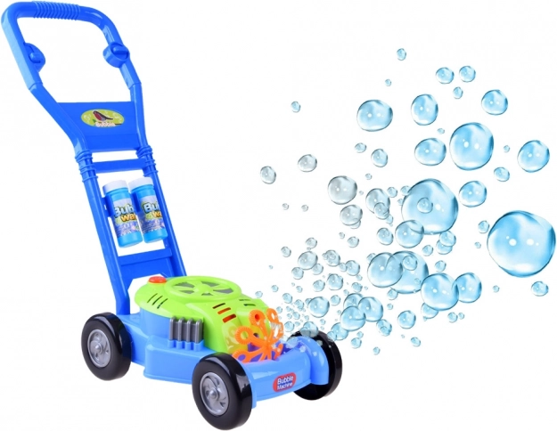 mașină de tuns iarba cu bule pentru copii