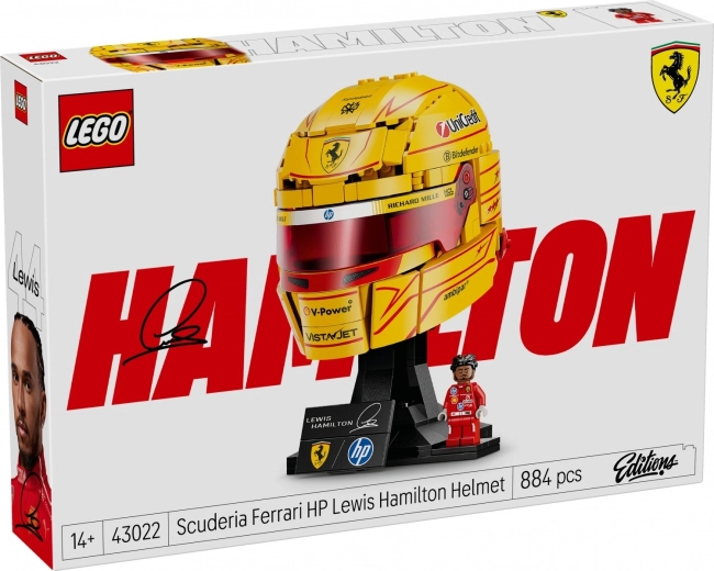 LEGO Editions casca lui Lewis Hamilton Scuderia Ferrari HP
