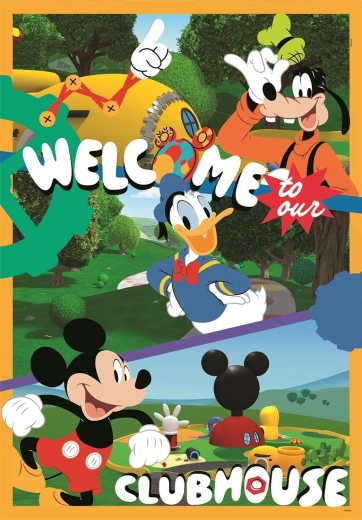 Puzzle MAXI CLUBUL LUI MICKEY 60 piese