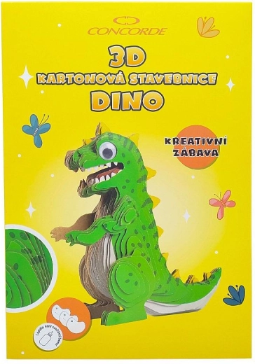 Set de construcție 3D din carton – dinozaur