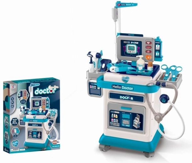 Set medical portabil pentru copii (37 de piese)