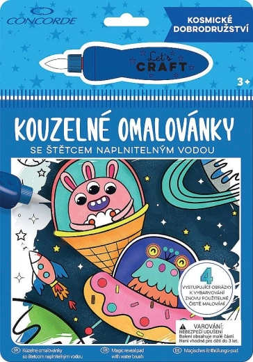 Cărți de colorat magice Concorde – aventură cosmică