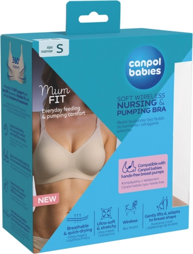 Sutien de alăptare și pompare Canpol babies MumFIT