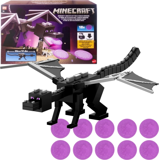 Minecraft Ender Dragon – atac Suflarea Dragonului 55 cm