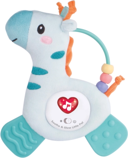 Girafă de pluș luminoasă și jucărie sonoră
