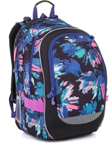 Rucsac școlar Topgal coda flori colorate
