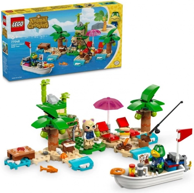 LEGO Animal Crossing Kapp’n și croazieră în jurul insulei set de construcție