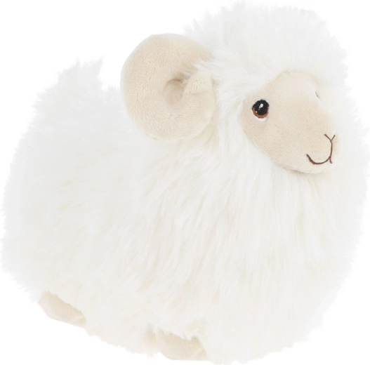 Keel Toys Keeleco Farm miel alb din pluș, 18 cm