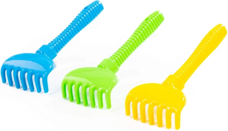 Greblițe pentru nisip pentru copii, cu mâner ergonomic - 1 bucată