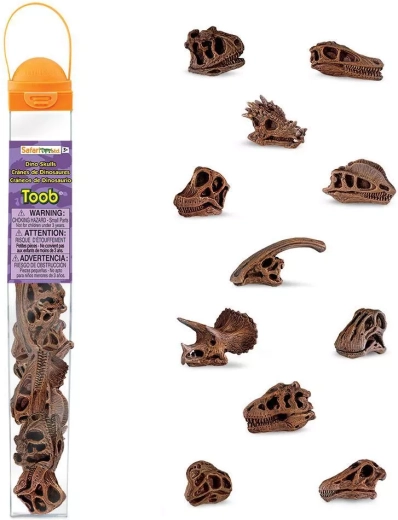 Safari Ltd. TOOBS tub – cranii de dinozauri
