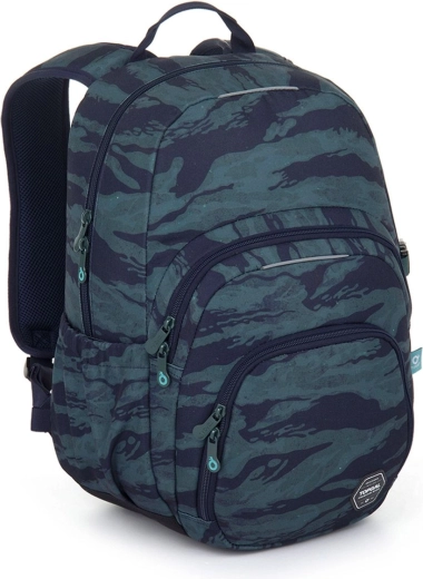 Rucsac studențesc camuflaj Topgal Skye