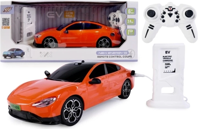 Mașină electrică RC cu stație de încărcare