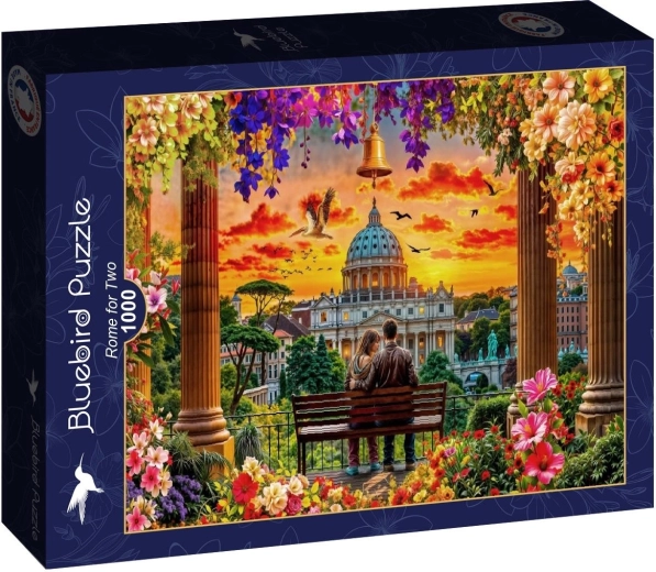 Puzzle Bluebird „Roma pentru doi” 1000 de piese