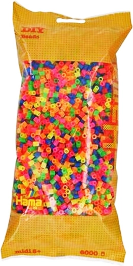 Mărgele termoadezive neon 6000 buc