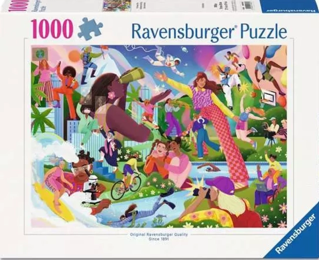 Puzzle Ravensburger Forța femeilor 1000 de piese
