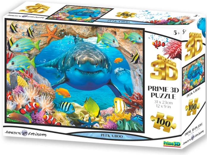 Prime 3D puzzle De-a v-ați ascunselea 100 de piese