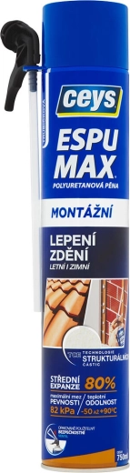 Spumă PU de montaj și lipire 750 ml CEYS