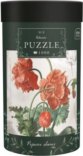 Puzzle Botanic: Mac de câmp, 1.000 de piese