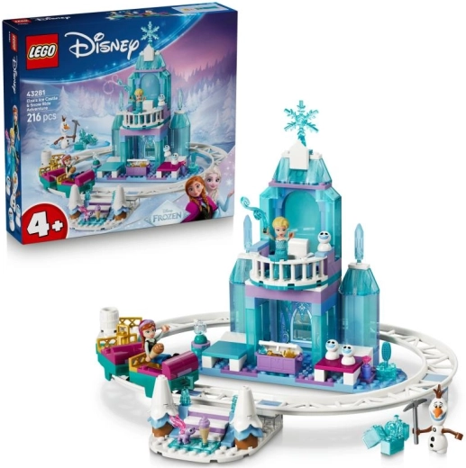 Lego Disney Frozen Palatul de gheață al Elsei și plimbare pe zăpadă (43281)
