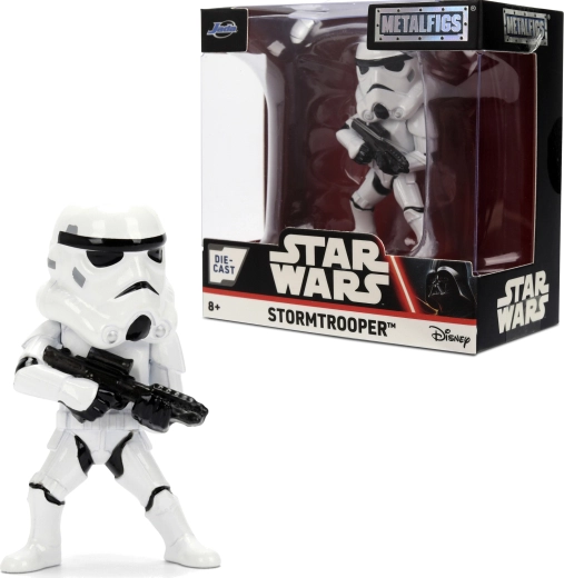 Figurină STAR WARS Stormtrooper 5,5 cm – colecție metalică Jada Toys