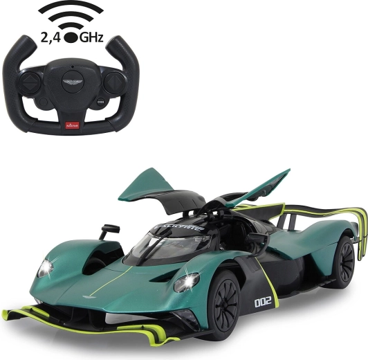 Mașină cu telecomandă Aston Martin Valkyrie AMR Pro 1:14 verde închis