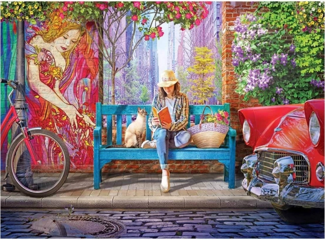 Puzzle Anatolian Lectură de dimineață 1000 piese