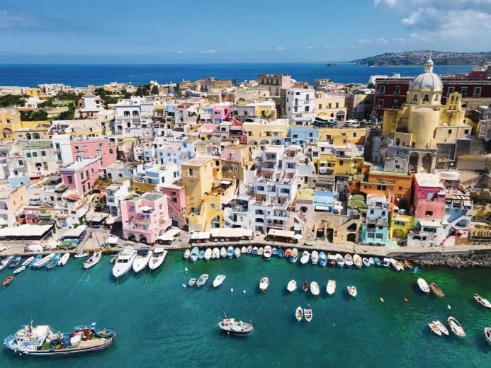 Puzzle Ravensburger Insula Procida, Italia 1500 piese