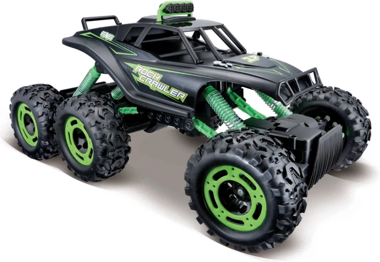 Maisto RC Rock Crawler 6x6 negru mat