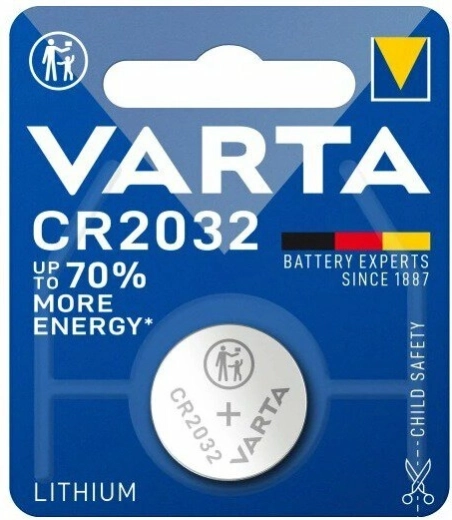 Baterie cu litiu tip buton Varta CR2032 3V