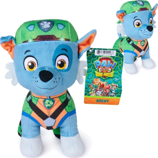 Spin Master PAW Patrol Dino pluș Rocky 20 cm - 1 bucată