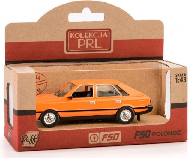 Model metalic FSO Polonez 1:43 – portocaliu