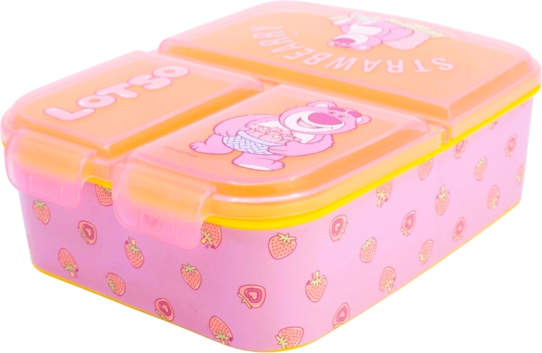 Cutie pentru gustări cu compartimente multiple Toy Story 3 Lotso - 1 bucată