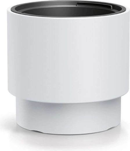 Ghiveci cu inserție HEOS 29,8 cm – alb, rezistent la îngheț și la UV