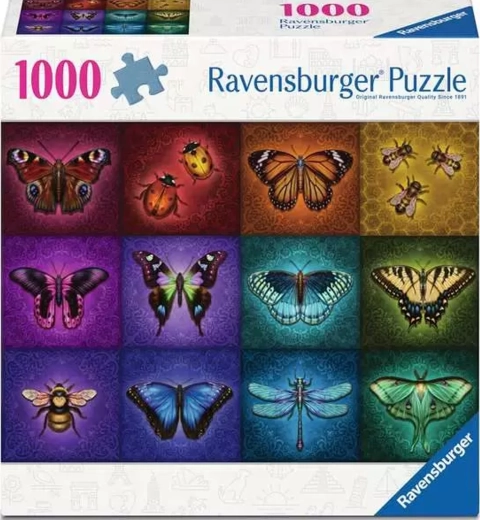 Puzzle Ravensburger creaturi înaripate 1000 de piese
