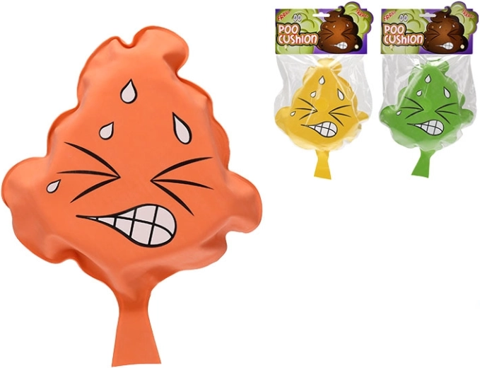 Perna care pârâie în formă de emoticon cu caca POO