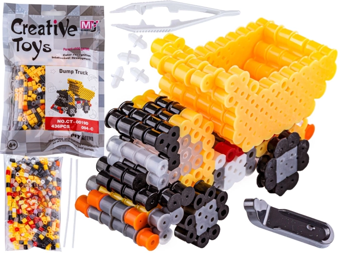 Mărgele de călcat 3D – camion basculant