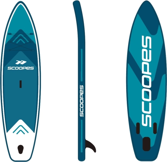 Paddleboard gonflabil VELO 320 cm cu accesorii – albastru